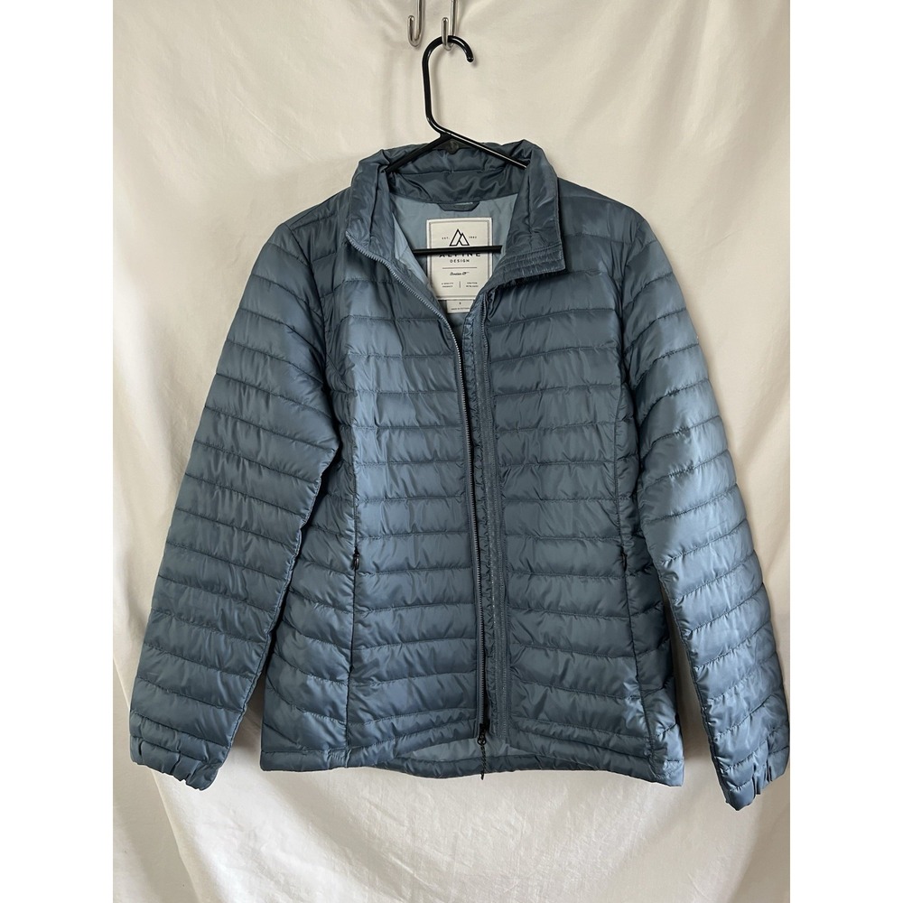 Alpine Designs Women's Small Puffer Jacket Full Zip With Zip Pockets‎